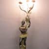 Antike Mohrenlampe kaufen bei Antik & Stil
