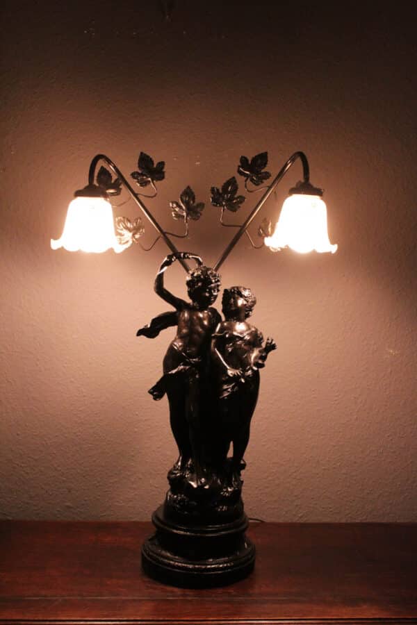 Antike Jugendstil Tischlampe kaufen bei Antik & Stil
