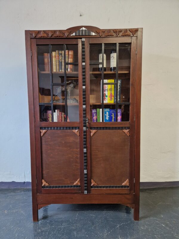 Bücherschrank Jugendstil antik verkauft durch Antik& Stil