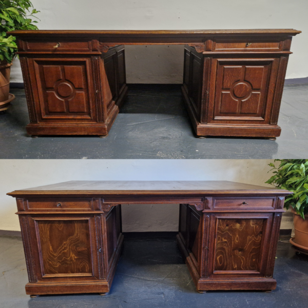 antiker Schreibtisch Doppelschreibtisch bei Antik& Stil