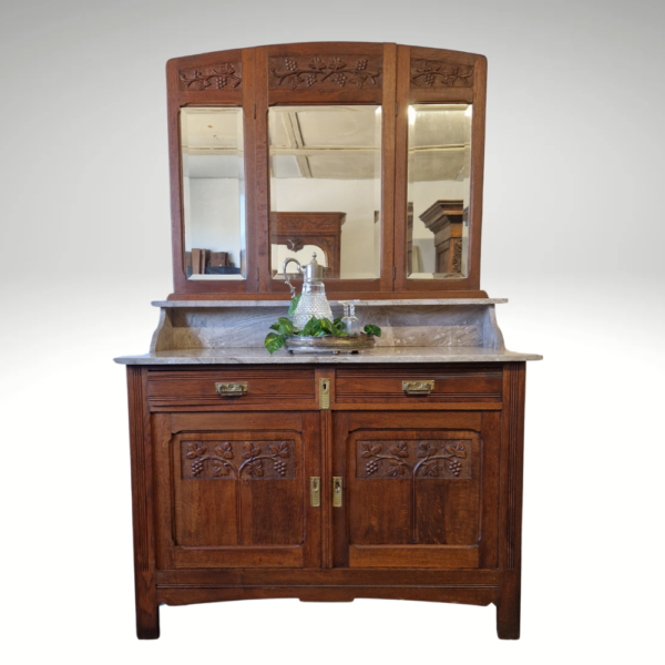 Jugendstil Spiegelkommode antik von Antik&Stil