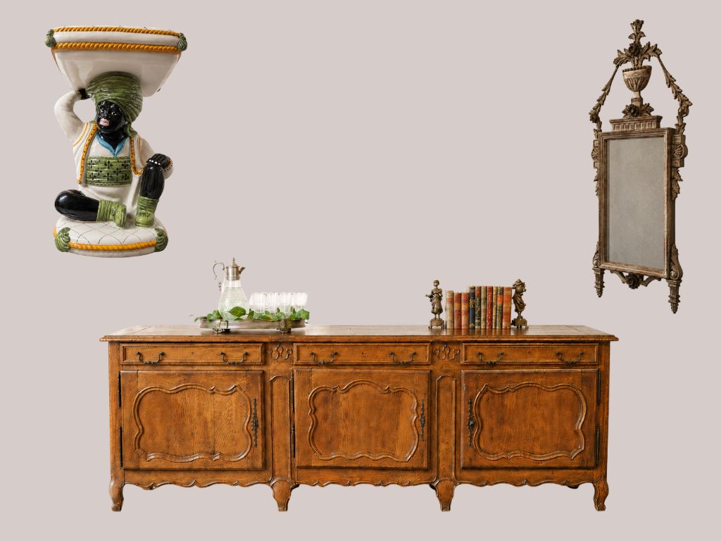 Neuheiten: Sideboard, Spiegel und Beistelltisch