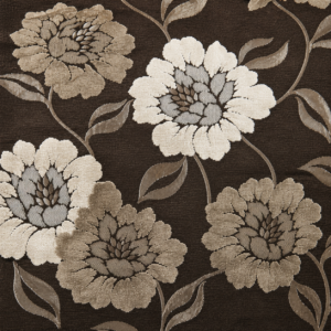 Profilbild Velours Möbelstoff Blumen