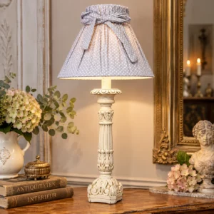 Antike Historismus Tischlampe aus Frankreich um 1890