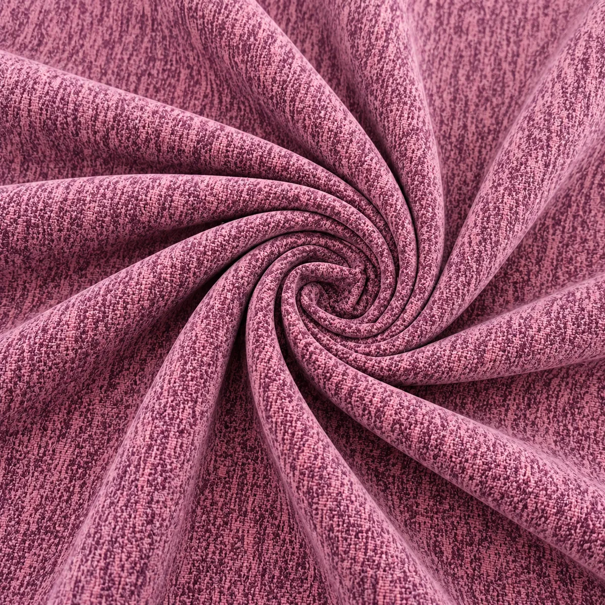 Velours Möbelstoff in hellem Violett – hochwertiger englischer Manufakturstoff als Spirale